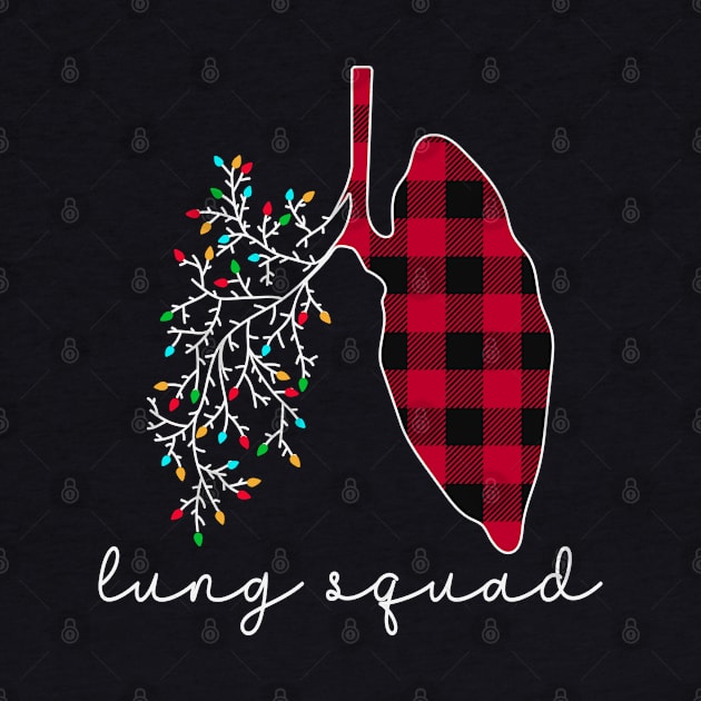 Lung Squad Pulmonology Nurse Respiratory Therapist Christmas by Krishnansh W.